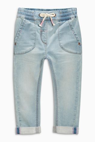 Jersey Denim Pull-On Jeans (3mths-6yrs)
